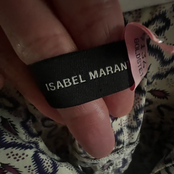 NFSIsabelle Marant MARANT ETOILE Marant Etoile Women's Amba Shirt - Blue - Picture 7 of 8